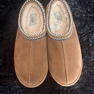 UGG Tan Suede Slippers